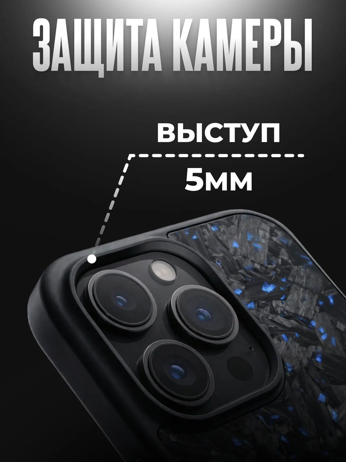 Forged Carbon: Серия в синем и золотом