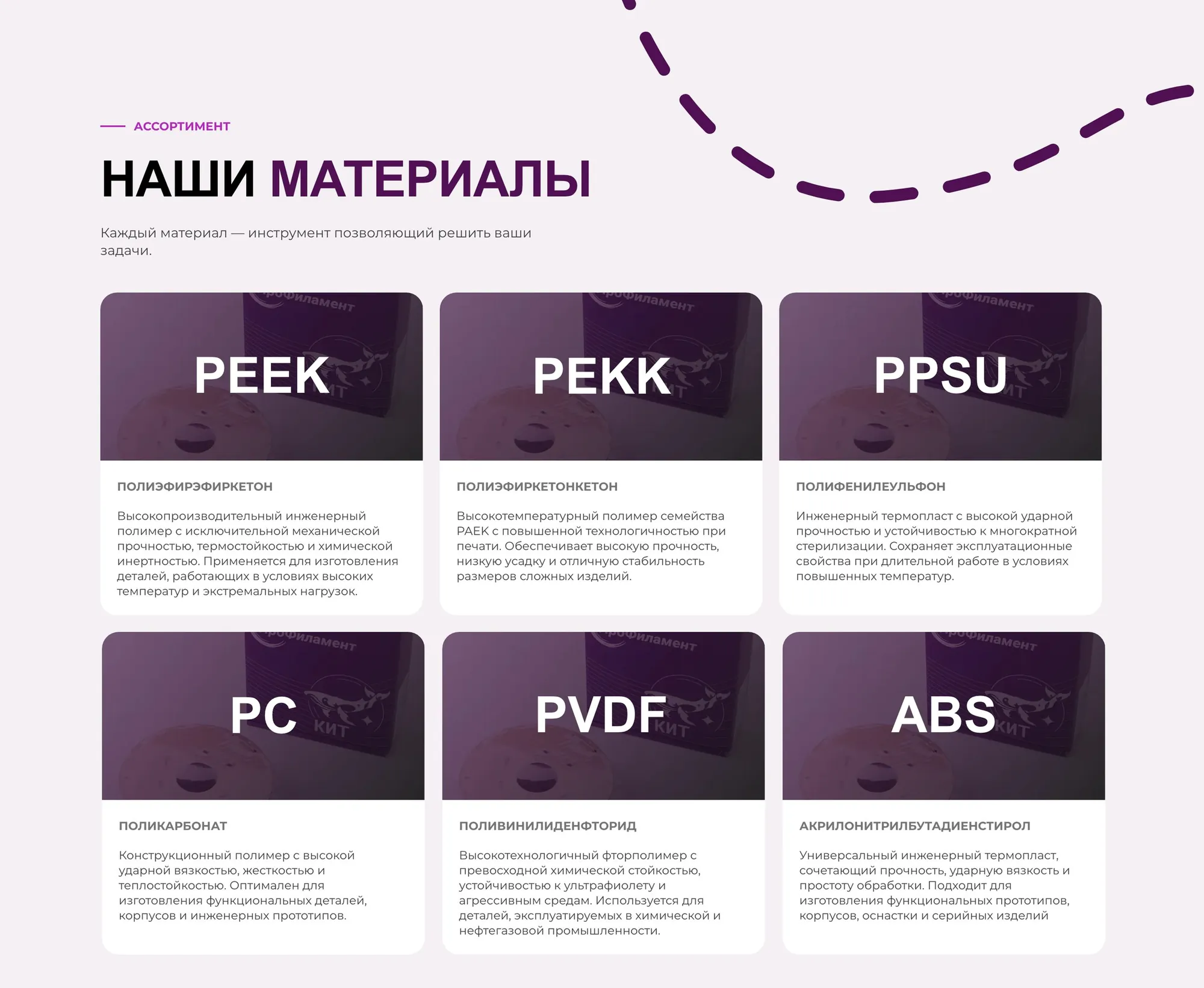 Каталог материалов